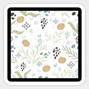 Algae Pattern Sticker